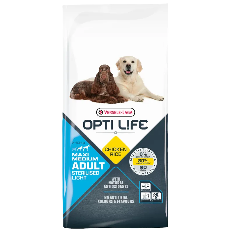 Opti Life Adult Light Medium & Maxi 12.5 kg