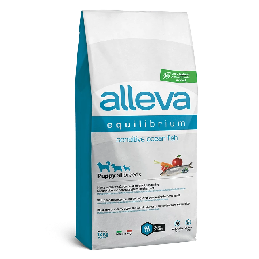 Alleva | Equilibrium Ocean Fish All Breeds Puppy, 12kg
