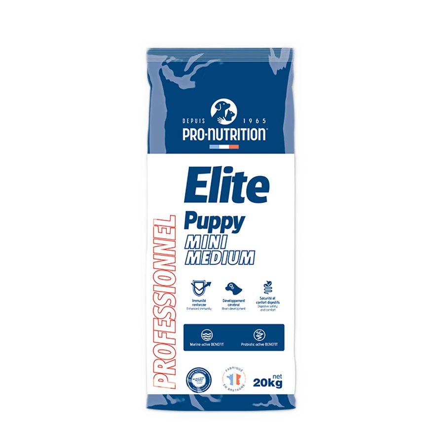 Pro-Nutrition Elite Puppy Mini/Medium, 20 kg