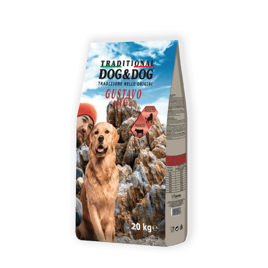 Gheda | Dog&Dog Gustavo Attivo, 20 kg