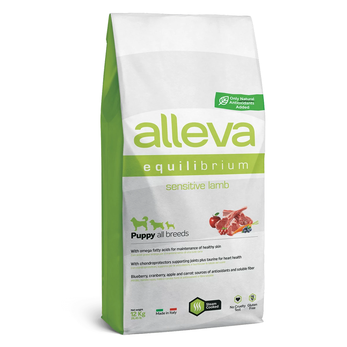 Alleva | Equilibrium Lamb All Breeds Puppy, 12 kg