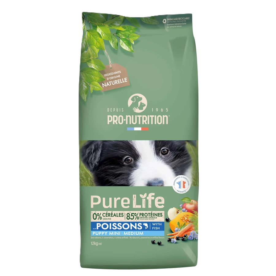 Pro-Nutrition PureLife Puppy Mini/Medium, 12 kg