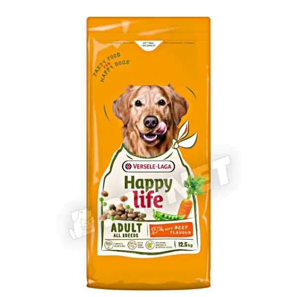 Happy Life Adult Beef, 12,5 kg