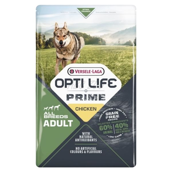 Opti Life Prime Adult Chicken 12.5 kg